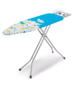 ASSE DA STIRO "POLLY" CON AMPIO PIANO, 120X38 CM